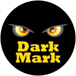 Dark Mark Logo met Zwarte Cirkel Achtergrond